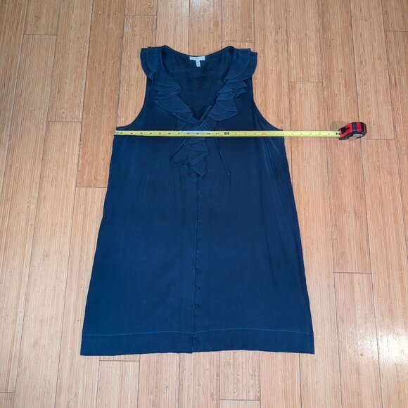 100% Silk navy dress by Joie - size medium - Picture 4 of 7